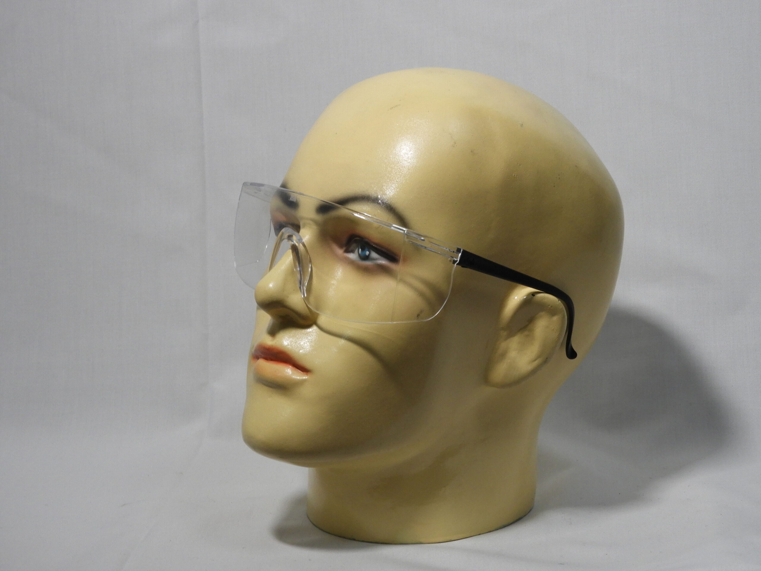 Clear Plastic Safety Glasses