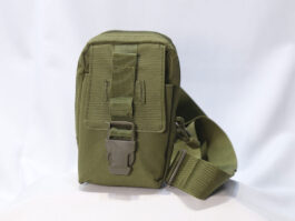 CROSS SLING POUCH – OLIVE GREEN