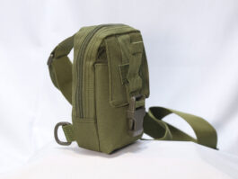 CROSS SLING POUCH – OLIVE GREEN